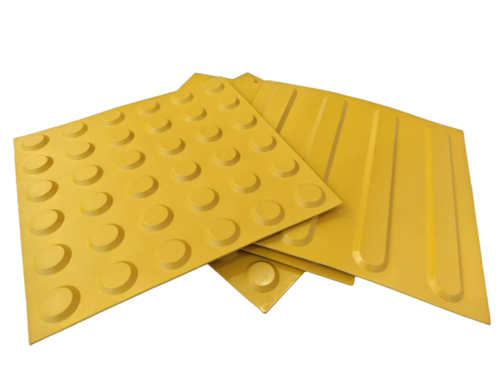 rubber tile for blind people
